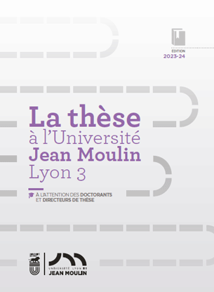 La thse  l'Universit Jean Moulin Lyon 3