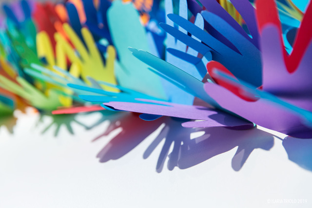 Marta NIJHUIS, De-main, détail de l’installation, dimensions variables, 2019 ? Ilaria TRIOLO