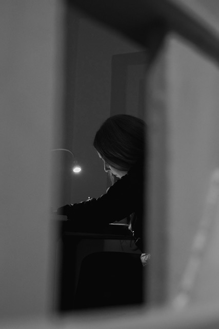 Marta NIJHUIS ?Louis ROUSSEUUW - atelier Portraits d'artistes, dirig�� par Vincent NOCLIN