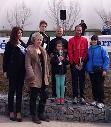 Podium 10km Vourles